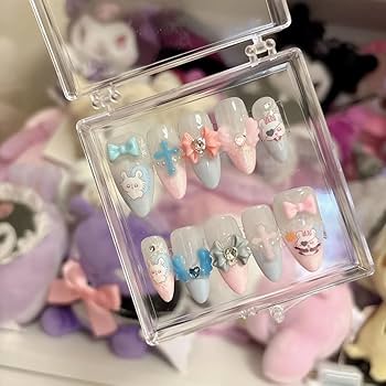 Amazon.co.jp: ちいかわ ハチワレ うさぎ ネイルチップ 付け爪